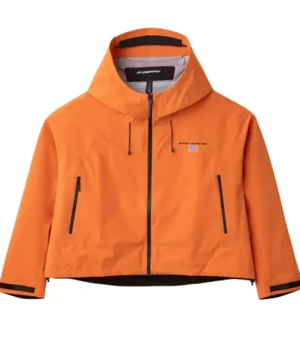 GV Gallery Cropped Orange Rain Jacket