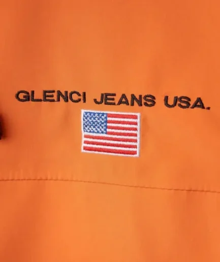 GV Gallery Cropped Orange Rain Jacket