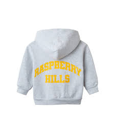 Raspberry Hills Grey Hoodie