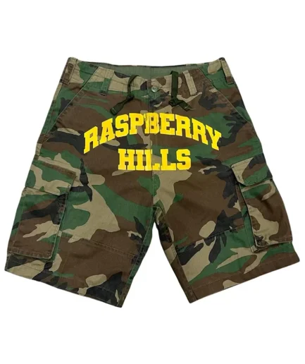 Raspberry Athletics Cargo Shorts